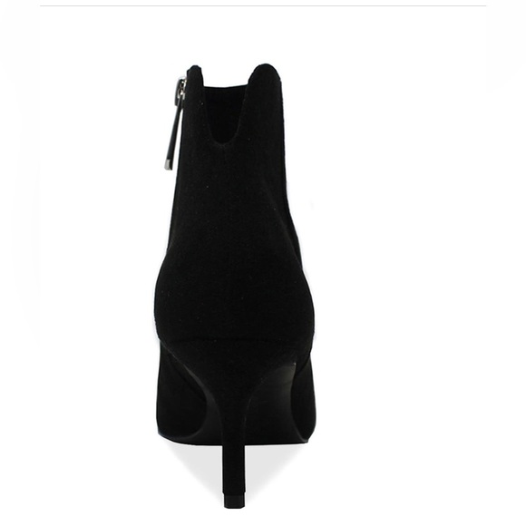 Charles David, black suede booties sz 7.5 - Picture 4 of 4